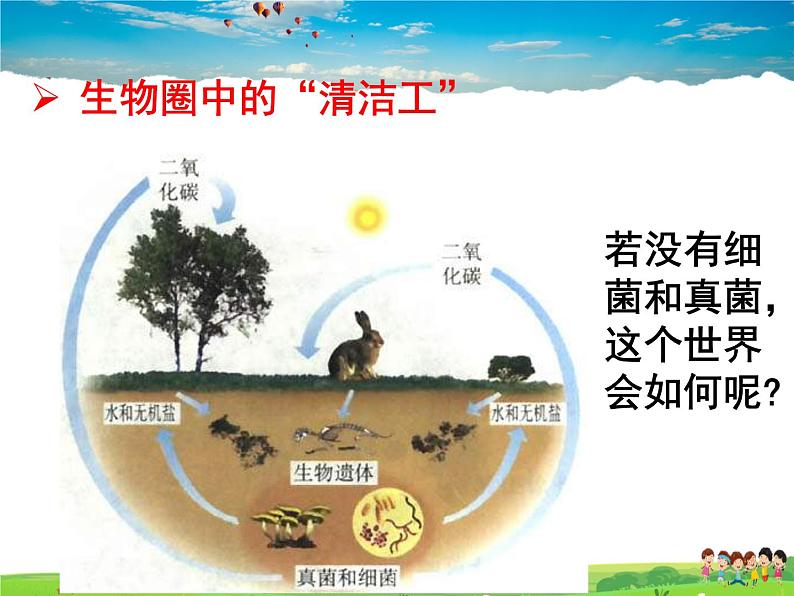 济南版生物七年级上册  2.3.4 微生物在生物圈中的作用【课件】02