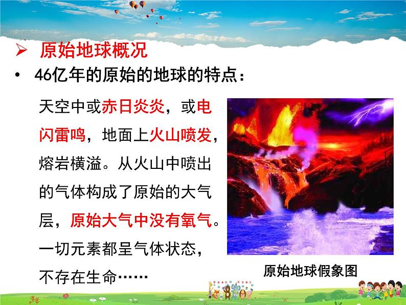 人教版生物八年级下册  7.3.1 地球上生命的起源【课件】04