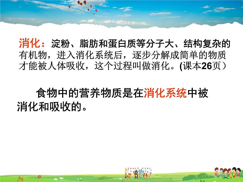 人教版生物七年级下册  4.2.2消化和吸收【课件】第2页