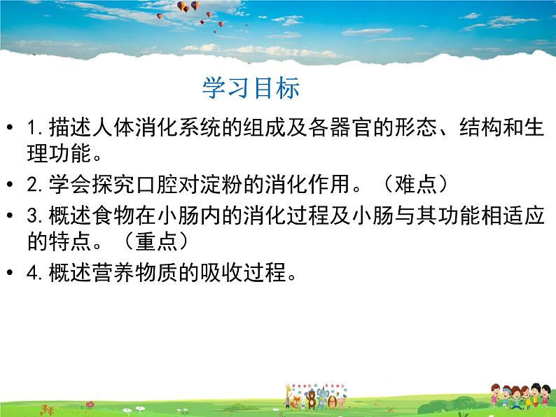 人教版生物七年级下册  4.2.2消化和吸收【课件】第3页