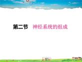 人教版生物七年级下册  4.6.2神经系统的组成【课件】