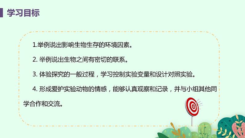 2021年初中生物人教版七年级上册  1.2.1  生物与环境的关系  课件03