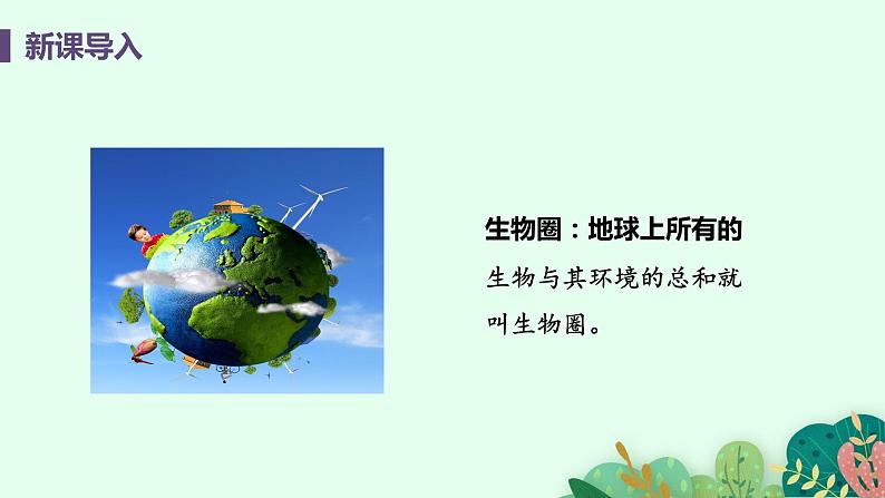 2021年初中生物人教版七年级上册  1.2.1  生物与环境的关系  课件04