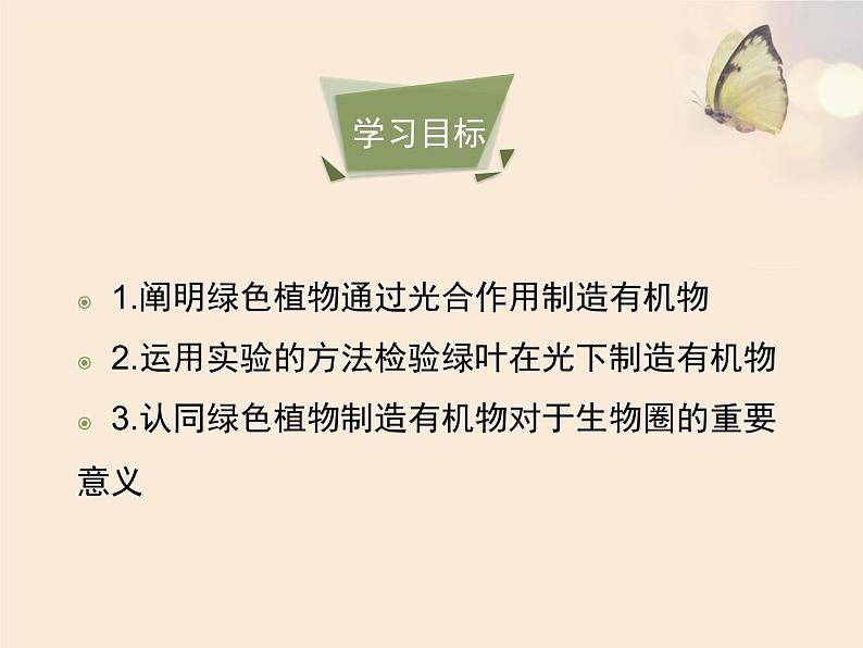 人教版七年级生物上册3.4绿色植物是生物圈中有机物的制造者课件（共22张ppt）第4页