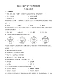 精品解析：2021年湖南省长沙市雨花区初中会考科目调研检测生物试题