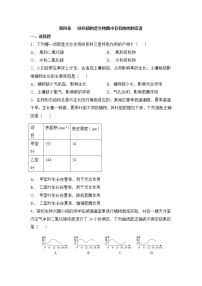 鲁科版 (五四制)六年级下册第四章 绿色植物是生物圈中有机物的制造者精品课堂检测