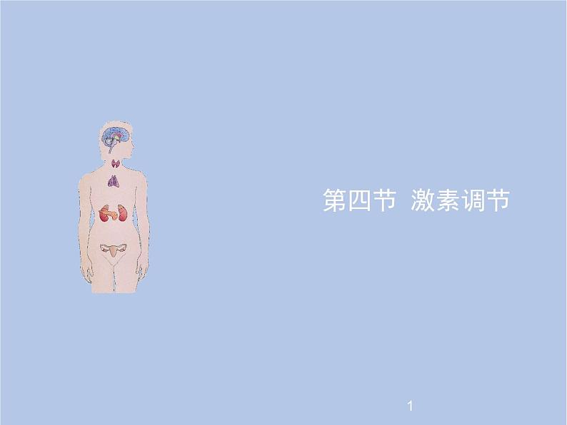 鲁科版（五四制）生物七下 4.6.4《激素调节》课件1第1页