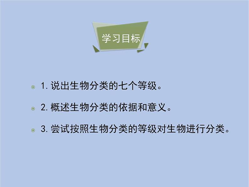 鲁科版（五四制）生物八下 9.1.2《从种到界》课件1第4页