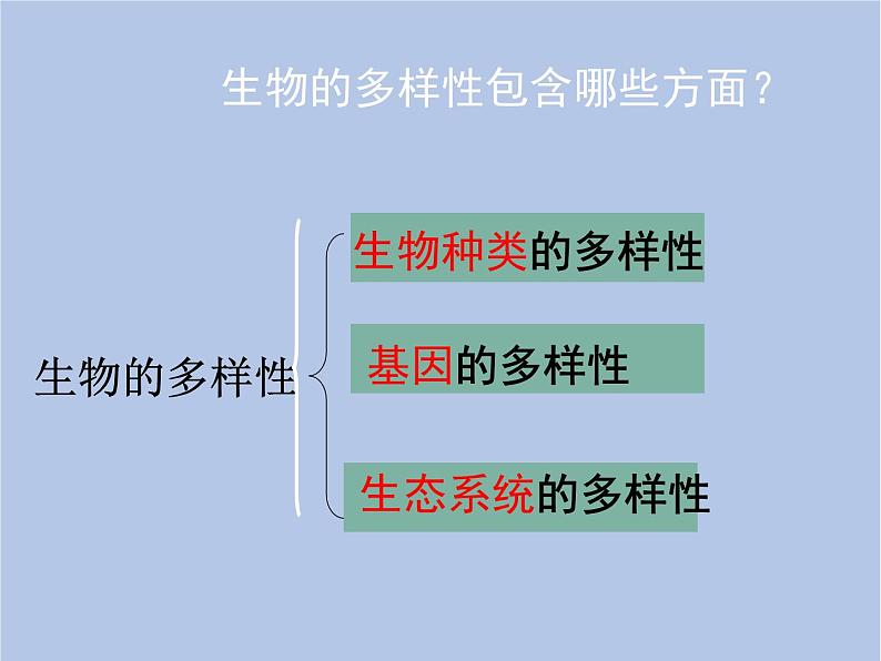 鲁科版（五四制）生物八下 9.2.1《认识生物的多样性》课件03