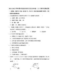 2021-2022学年四川省宜宾市兴文县七年级上学期期中生物试题（word版 含答案）