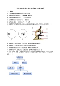 精品解析：2020年山东省菏泽市牡丹区九年级中考一模生物试题（解析版+原卷版）