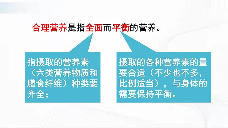 人教版生物七年级下册 4.2.3 合理营养与食品安全 课件第4页