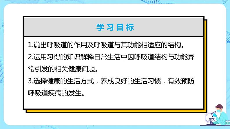 第三章《人体的呼吸》章节综合与测试（第一课时）课件第2页