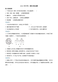 2021年山东省青岛市崂山区中考二模生物试题（解析版）