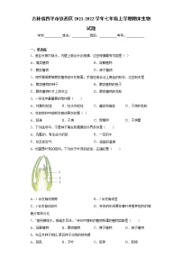 吉林省四平市铁西区2021-2022学年七年级上学期期末生物试题（word版 含答案）