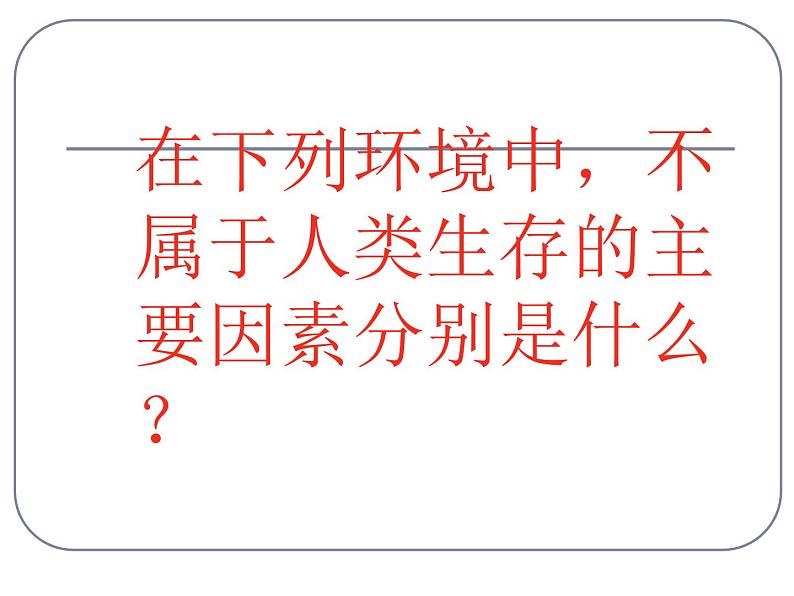 上海版八年级上册生物  1.2.1 人类能在怎样的环境中生存 课件   (共19张PPT)第2页