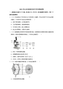 2021年山东省滨州市中考生物试卷【含答案】