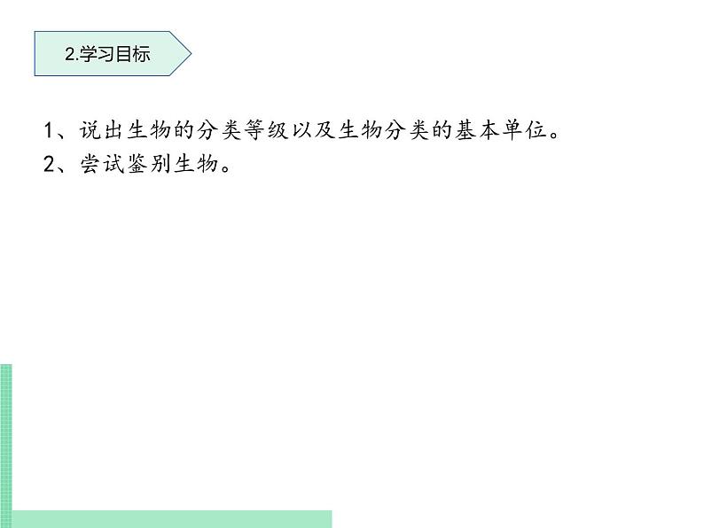 2.4.2  生物的分类单位 课件 初中生物济南版 七年级上册（2021年）第3页