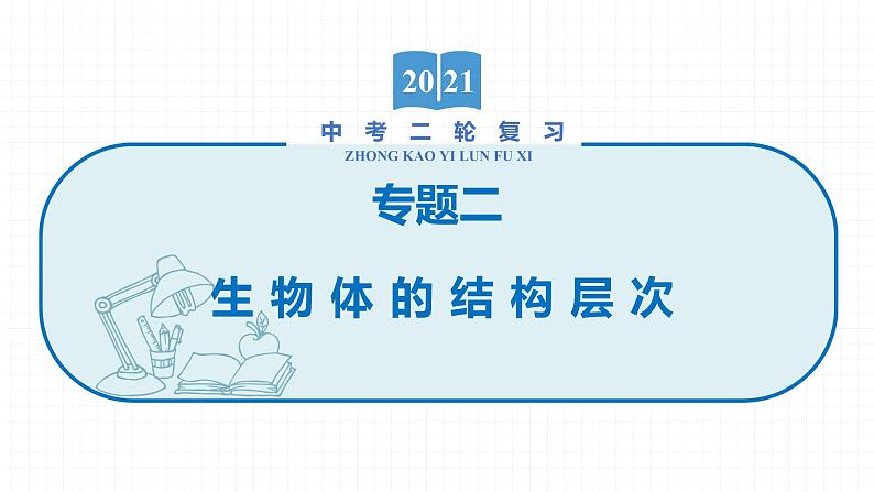 2022届初中生物一轮复习 专题二　生物体的结构层次课件PPT01