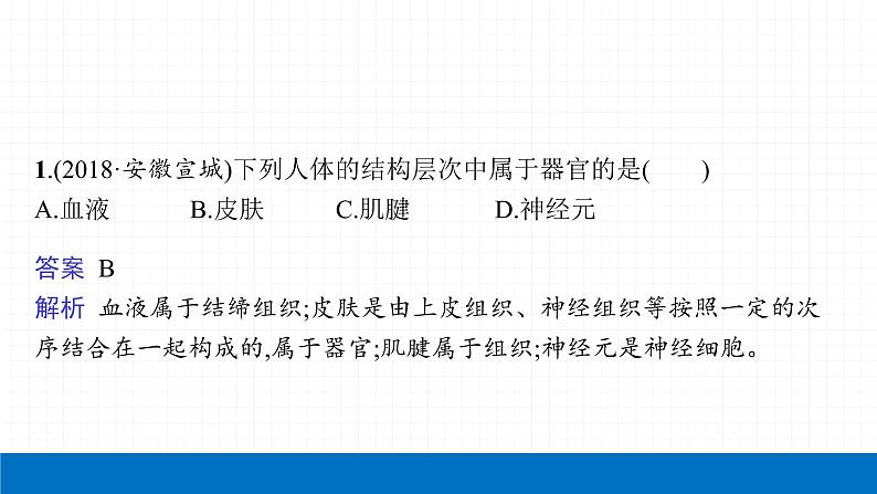 2022届初中生物一轮复习 第四讲 细胞怎样构成生物体 课件第4页