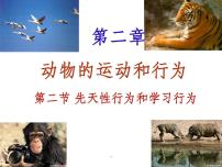 初中生物人教版 (新课标)八年级上册第五单元 生物圈中的其他生物第二章 动物的运动和行为第二节 先天性行为和学习行为课堂教学课件ppt