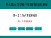 初中生物人教版八年级下册7.1.1  植物的生殖课件 八年级生物下册（人教版）
