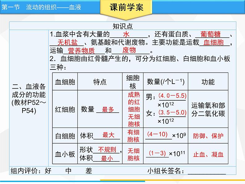 流动的组织──血液PPT课件免费下载05