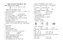 鲁教版七年级生物上册期中测试卷（最新）