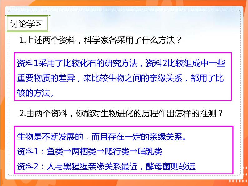 3.2生物进化的历程-2021-2022学年八年级生物下册同步课件（人教版）第6页