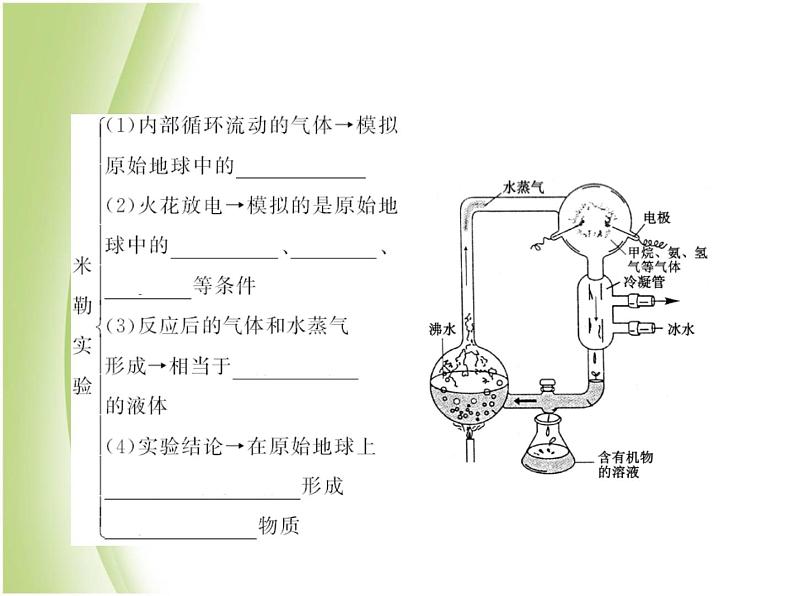 八年级生物下册第七单元生物圈中生命的延续和发展第三章生命起源和生物进化第一节地球上生命的起源作业课件新人教版第8页