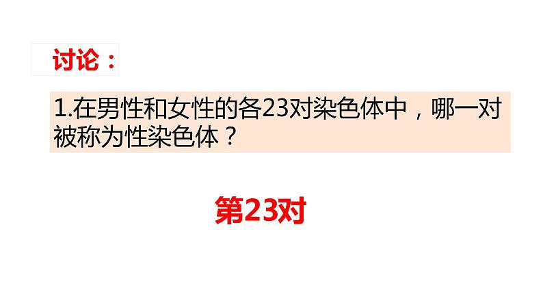 人教版八年级生物下册----7.2.4人的性别遗传-课件第7页