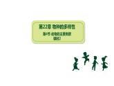 22.4 动物的主要类群课时2 课件 北师大版八年级下册生物