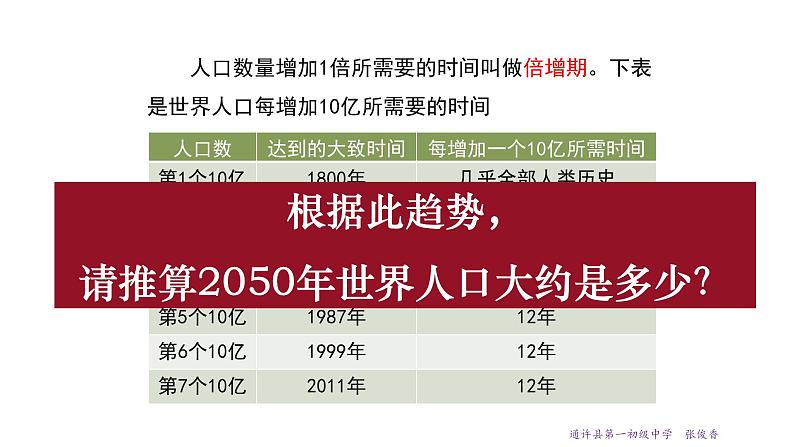 24.1 人口增长与计划生育 课件 北师大版八年级下册生物第4页