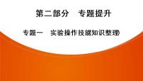 2021年中考广东专用生物专题提升专题1　实验操作技能(知识整理)  课件