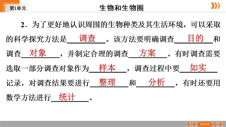 2021中考广东专用生物一轮知识点复习第1单元 第1章　生物与环境 课件08