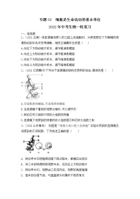 专题02 细胞是生命活动的基本单位（练习）-2022年中考生物一轮复习讲练测`