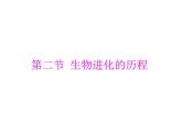 第二节 生物进化的历程课件PPT