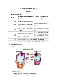 考点05 动植物细胞的结构（解析版）-2022年生物中考一轮过关讲练（人教版）