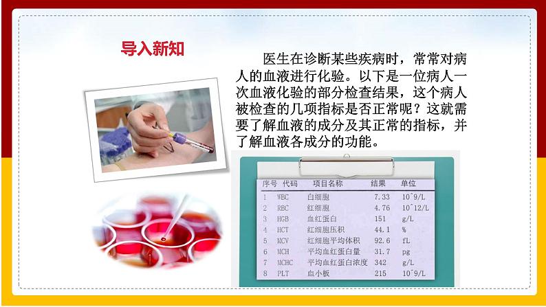 第10章 人体的物质运输和能量供给 第1节 血液和血型课件PPT03