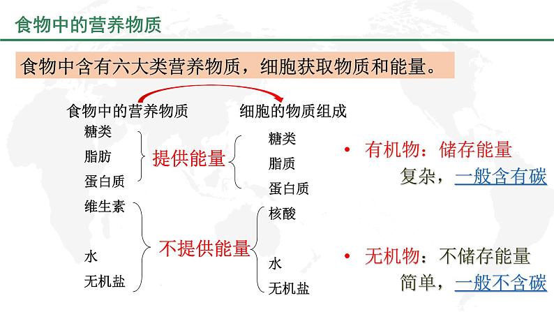 4-2-1食物中的营养物质课件2021--2022学年人教版生物七年级下册第5页