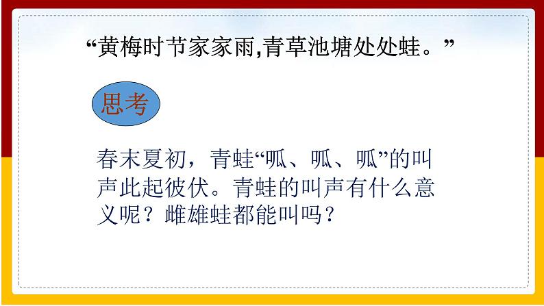 第21章 生物的生殖与发育 第4节 两栖类的生殖与生育课件PPT02