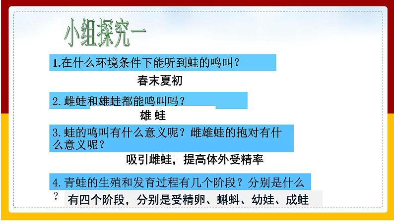 第8单元 生物的生殖、发育与遗传 第21章 生物的生殖与发育 第4节 两栖类的生殖与生育课件PPT第5页