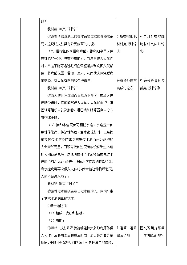 8.1.2 免疫与计划免疫 教案第2页