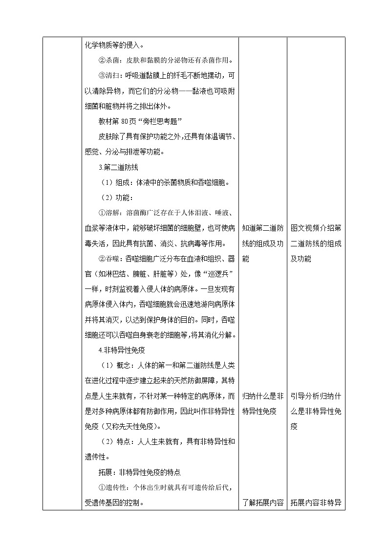 8.1.2 免疫与计划免疫 教案第3页