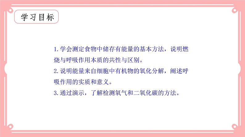 10.1食物中能量的释放=课件第2页
