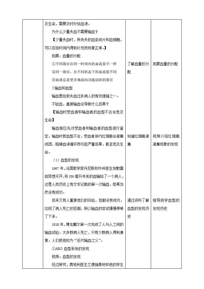 9.1血液（2）=教学设计第2页