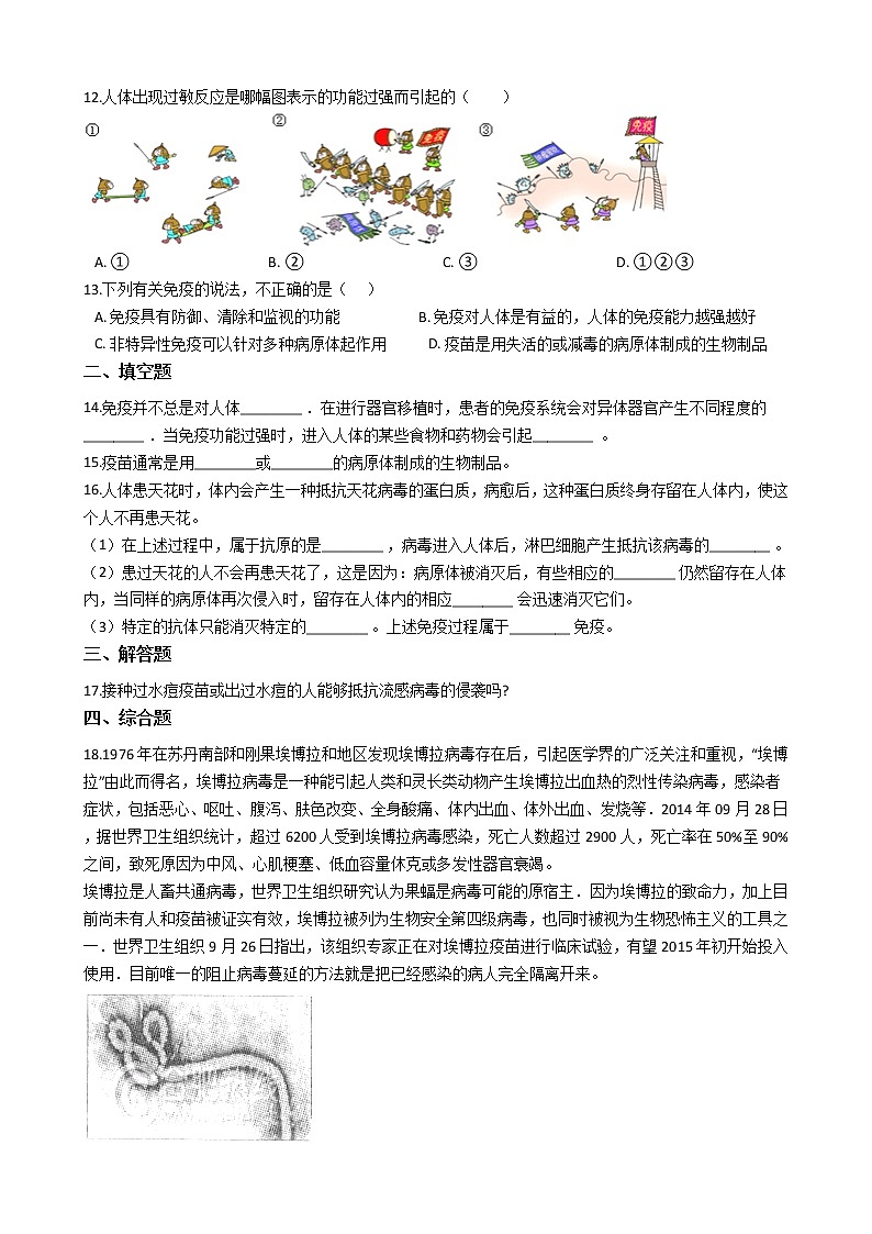13.3 人体免疫（练习）第2页