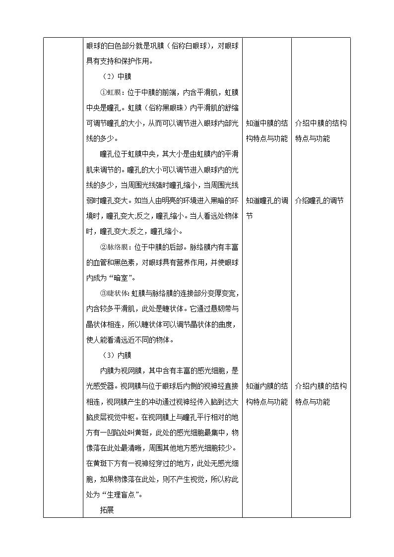 12.2感受器和感觉器官（1）（课件+教案+练习+导学案）03