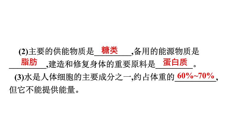 2021中考广东专用生物知识点一轮复习第四单元第二章　人体的营养  课件05