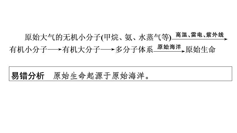2021中考广东专用生物知识点一轮复习第七单元第三章　生命起源和生物进化课件05